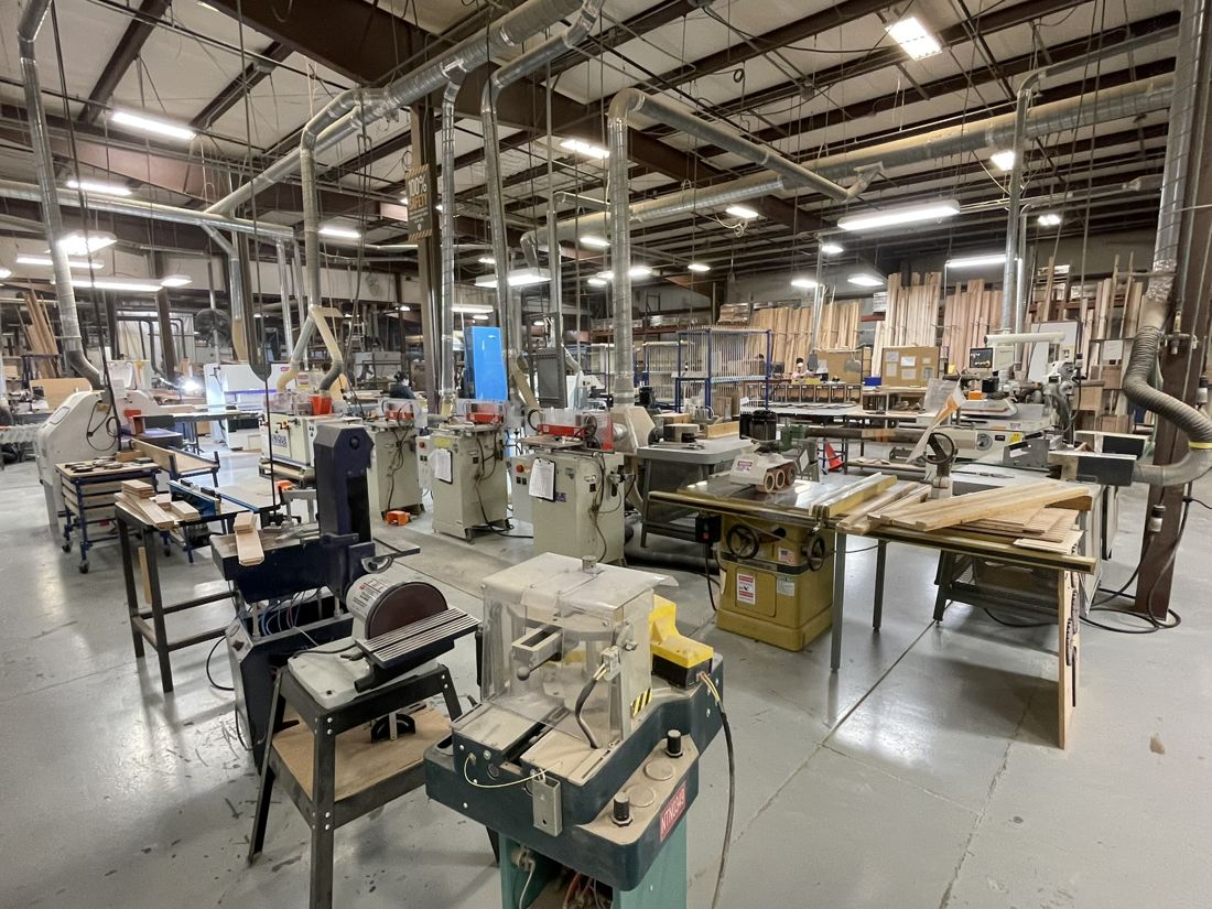R.D. Henry wood shop